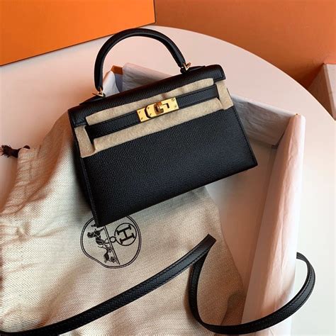 black small hermes bag|hermes mini kelly 20.